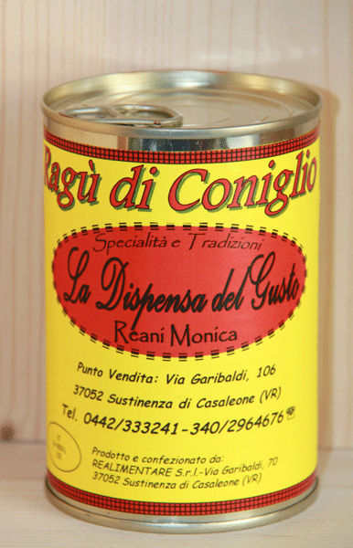 Ragù Di Coniglio